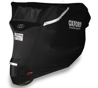 Oxford Protex Stretch Motorcycle Outdoor Premium Cover Motorbike Rain Black S
