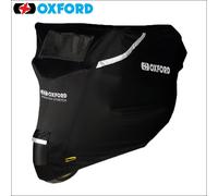 Oxford Protex Stretch Motorcycle Outdoor Premium Cover Motorbike Rain Black S