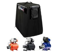 Oxford Pump Protector - Well Pump Cover for Outdoor Garden | Waterproof Anti-Uv Cloth with Handle, Shallow Booster Tank Shield for Home, Backyard, Farm, Pathway, Landscaping Equipment, 29 X 19 Inch