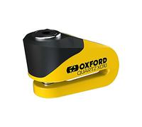 Oxford Quartz Motorcycle Strong XD10 Scooter Moped Disc Lock 10MM Pin | LK267 (Yellow)