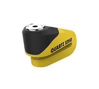 Oxford Quartz XD10 Motorcycle Brake Disc Lock (10MM Pin) - Yellow/Black