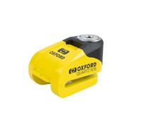 Oxford Quartz XD6 Motorcycle or Scooter Disc Lock Yellow/Black
