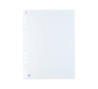 Oxford Quick In Punched Pockets A4 Clear (100 Pack) 400012939