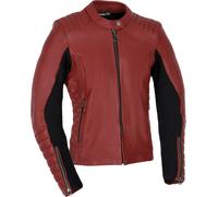 Oxford Rider Equipment Motorcycle Jacket Radley – Women's Leather, Red, Size 14
