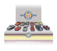 Oxford Rail OR76CPK001 Carflat Car Pack - 1960s Cars (4)