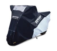 Motorcycle Oxford Rainex Rain & Dust Cover Black Grey L. Outdoor Motorbike Cover
