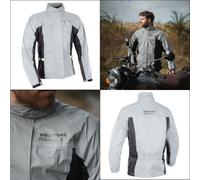 Oxford Rainseal Bright All Weather Motorcycle Bike Over Jacket Waterproof Hi Vis