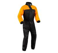 Oxford Rider Equipment Oversuit Rainseal Wet-Weather Motorcycle Suit Black/Orange 5XL