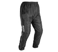 Oxford Rainseal Thermal Waterproof Over Pant | Motorcycle Rainwear Bike Wet Weather Gear, Black, XL