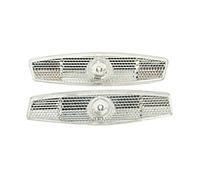 Oxford Spoke Reflectors RE833B – White Pair – Bulk