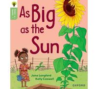 Oxford Reading Tree Green Sparks: Level 1+: As Big as the Sun