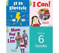 Oxford Reading Tree Green Sparks: level 1+ LEVEL 1+ PACK of 6