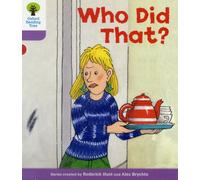 Oxford Reading Tree: Level 1+: More Patterned Stories: Who Did That?
