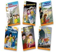 Oxford Reading Tree: Level 6: More Stories B: Pack of 6 Paperback Book Liz Miles Multi One Size