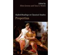 Oxford Readings in Propertius by Ellen Greene (English) Paperback Book