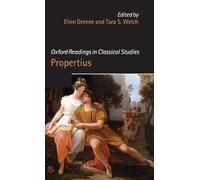 Oxford Readings in Propertius (Oxford Readings in Classical Studies)