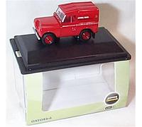 oxford red LAND R0VER series IIA SWB hard top royal mail PO recovery car 1.76 scale diecast model