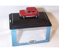 oxford red mini 1275GT reynard car 1.76 scale diecast model