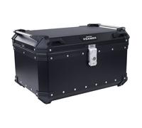 Oxford ROAMER 65L Motorcycle Motorbike Adventure Square Top Box-Black