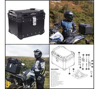 Oxford Roamer Waterproof Hard Motorbike Motorcycle 45L Top Box Black-OL1050