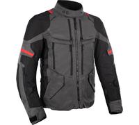 Oxford Rockland, textile jacket waterproof S Dark Grey/Black/Red