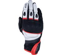 Oxford RP-3 2.0 Gloves - Black/White/Red Motorcycle Motorbike