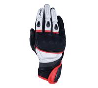 Oxford RP-3 2.0 Leather Sports Motorcycle Gloves - Black, White, Red