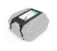Oxford P4S Motorcycle Phone Holder (Black, One Size)