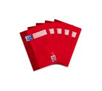 Oxford School Exercise Book (Pack of 5), Red