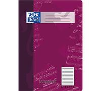 Oxford School Music Book College Notepad A4 Lineatur 14 (ohne Hilfslinien)