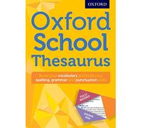 Oxford School Thesaurus Book - Oxford Dictionaries