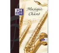 Oxford Scolaire 100101475 Stitched Exercise Book Music and Singing 240 x 320 cm 48 Pages 90 G