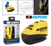 Oxford Screamer 7 Motorcycle Attack-Activated Disc Lock Alarm 100dB Siren