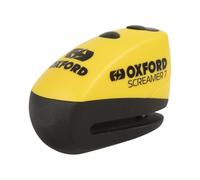 Oxford Screamer7 Motorcycle Motorbike Alarm Disc Lock Yellow Black
