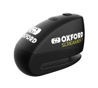 Oxford Screamer7 Alarm Motorcycle Motorbike Disc Lock Black / Black