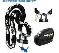 Oxford LK289 Screamer 7 Disc Lock Black Products