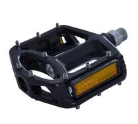 Oxford Sealed Bearing Platform Pedal 9/16 Silver or Black - Black