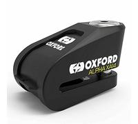 Oxford Security ALPHA XA14 ALARM DISC LOCK 14MM PIN MOTORCYCLE BIKE CYCLE LK218 (Black)