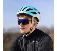 Oxford Sentiero Black Frame Black or Blue Lens Sunglasses - Clear