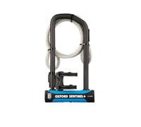 Oxford LK326 Sentinel Pro Duo U-Lock Cycle Security, Blue, 320mm x 177mm + Cable