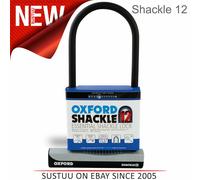 Oxford Shackle 12 Essential D Lock & Carry Bracket For Bike Cycle Bicycle│LK331
