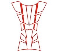Oxford Sheer Arrow Tank Pad Motorcycle Motorbike Tank Protector Red (OX541)