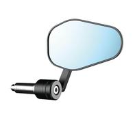 Oxford Shield 360 Bar End Motorcycle Mirror, Black