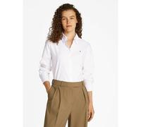 Tommy Hilfiger Women’s Relaxed Fit Oxford Shirt, White (Th Optic White), 10