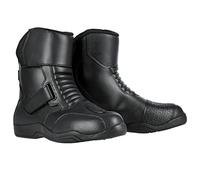 Oxford Short Delta Rainseal Waterproof Motorcycle Leather Touring Boots - Black (uk_footwear_size_system, adult, men, numeric, medium, numeric_10)