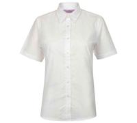 Oxford Short-Sleeved Formal Shirt Henbury White XS