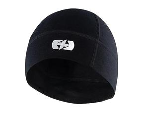 Oxford Skull Cap Cycle Helmet Liner Under Helmet Hat, Running Hiking Motorcycle Cycling Sports Headwear, Black, One Size