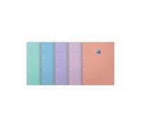 Oxford Smart Pastel Notebook Assorted A4+ (Pack of 5) 400186949