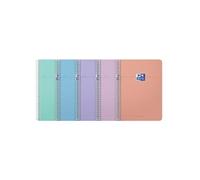 Oxford Smart Pastel Notebook Ruled A5 Assorted (Pack of 5)