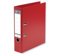 OXFORD Smart Pro+ A4XL Lever Arch File 80 mm Spine 2 Rings Polypropylene Cover Red